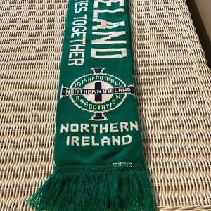 Northern Ireland Football Association scarf.